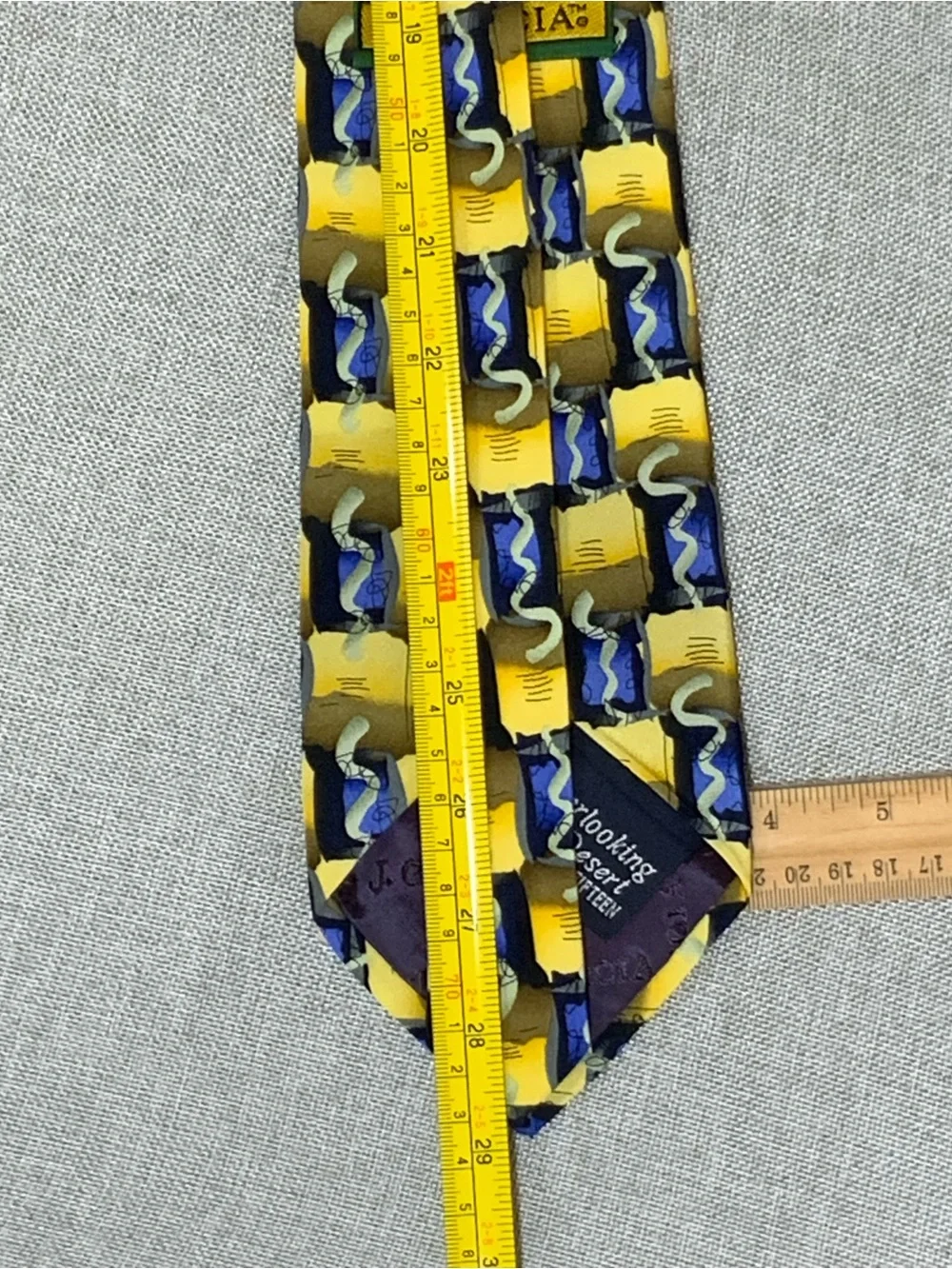 J. Garcia Overlooking Desert Tie Grateful Dead Silk Collection 15